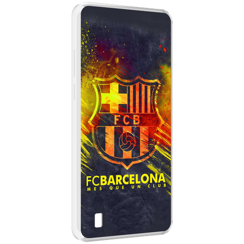 чехол mypads fc barcelona wallpaper 3 для oneplus nord 2t задняя панель накладка бампер Чехол MyPads FC-Barcelona-Wallpaper-3 для Blackview A55 задняя-панель-накладка-бампер