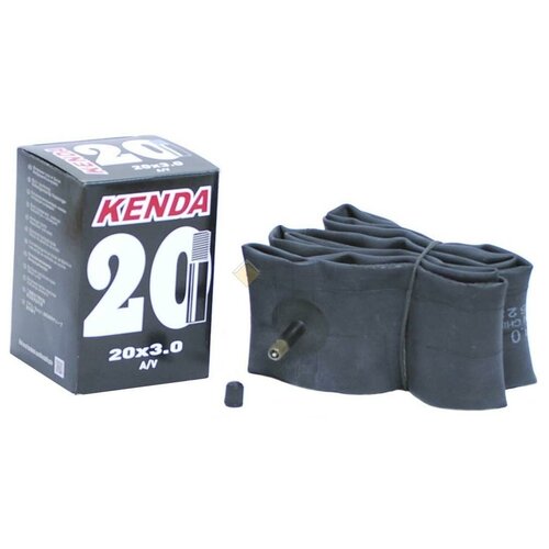 Камера KENDA 20 авто широкая 3,00 (68-406) велокамера kenda 20″x3 0″ 68−406 авто широкая черный