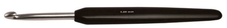 Крючок для вязания с эргономичной ручкой Basix Aluminum 65мм KnitPro 30887