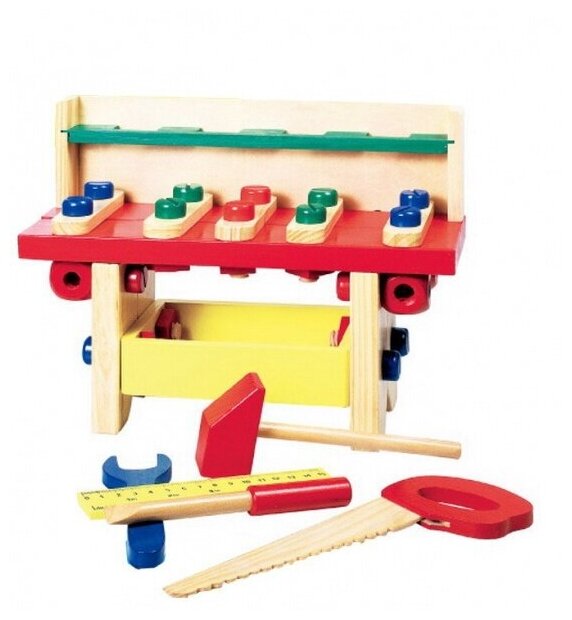 Детская деревянная игрушка для мальчиков Рабочий стол