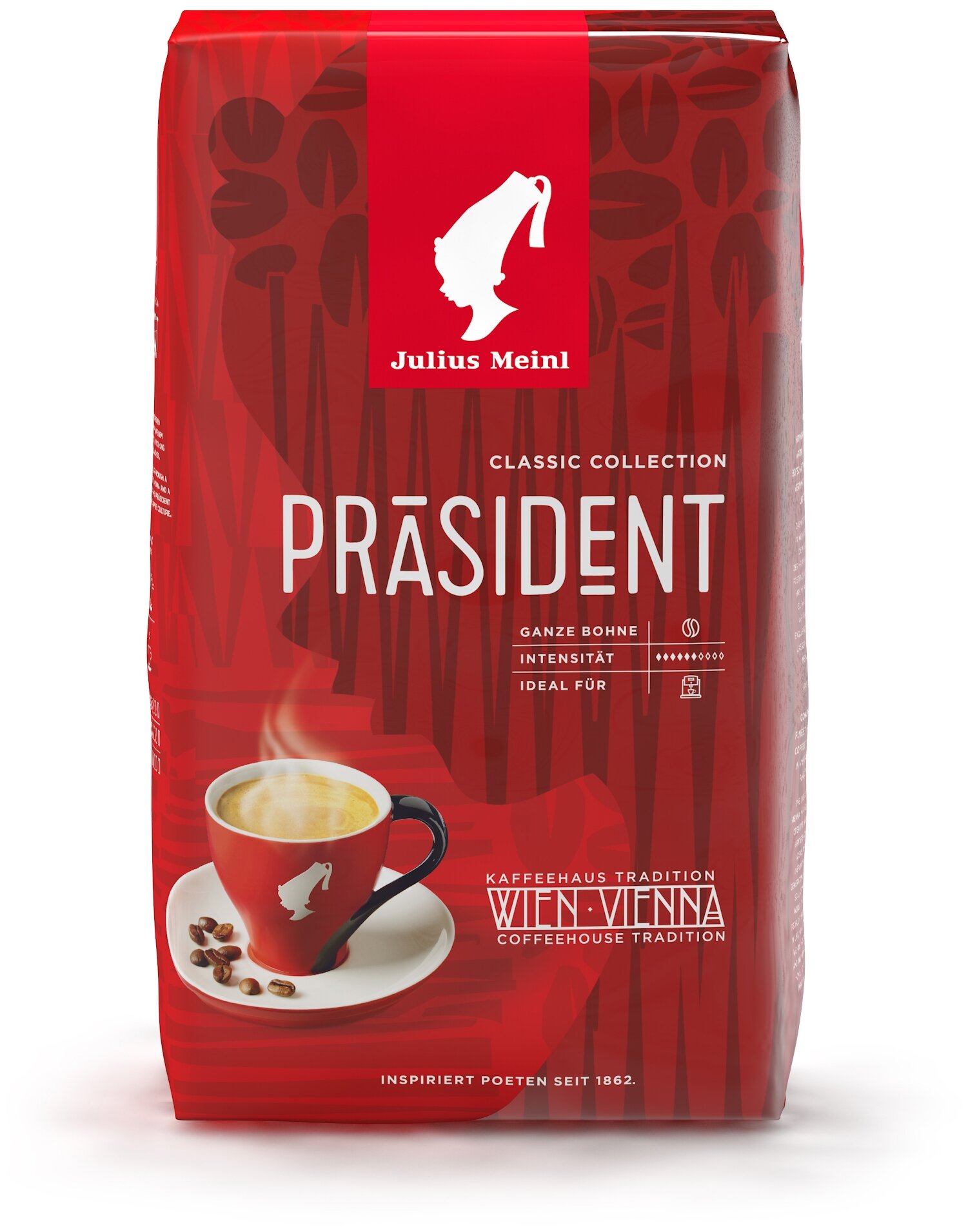 Кофе Julius Meinl Президент зерно 0,5 кг - фотография № 3