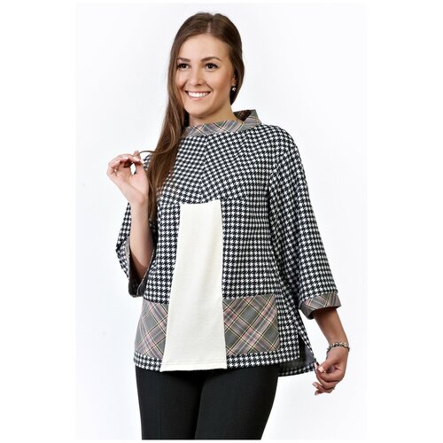 Блуза  Setty'S Collection, повседневный стиль, трикотажная, размер 42