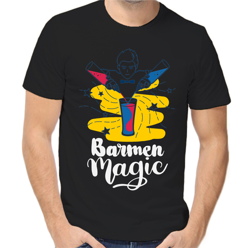Футболка хлопок, размер 3XL, черный