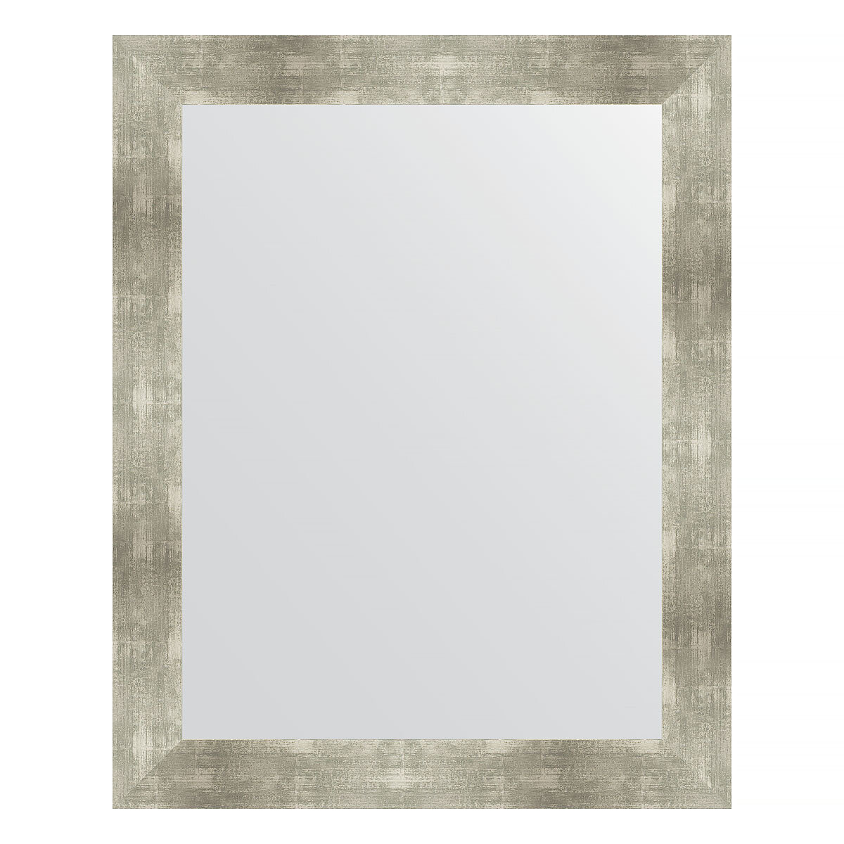 Зеркало Evoform в багетной раме алюминий 90 мм, 80x100 см - фото №1