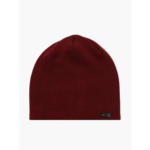 фото Шапка бини landre, размер 56-59, бордовый