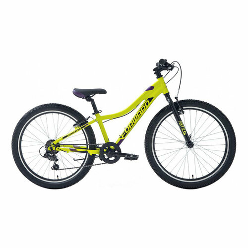 Велосипед Forward Twister 24 10 2023 Зеленыйфиолетовый 12 2199000₽