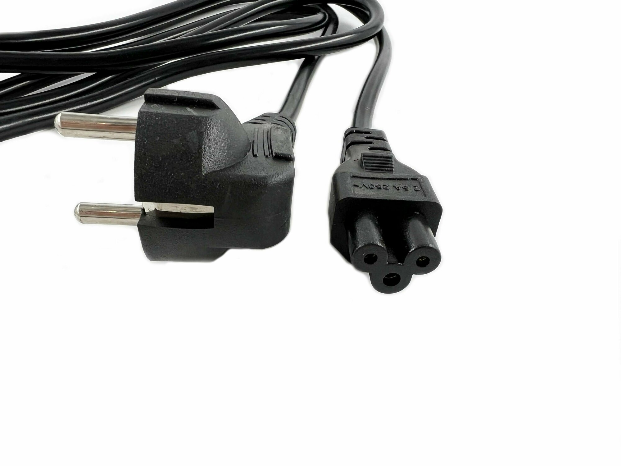 Шнур сетевой для Notebook с кабелем 3x0.75мм2 (1.5 метра) — фото 1