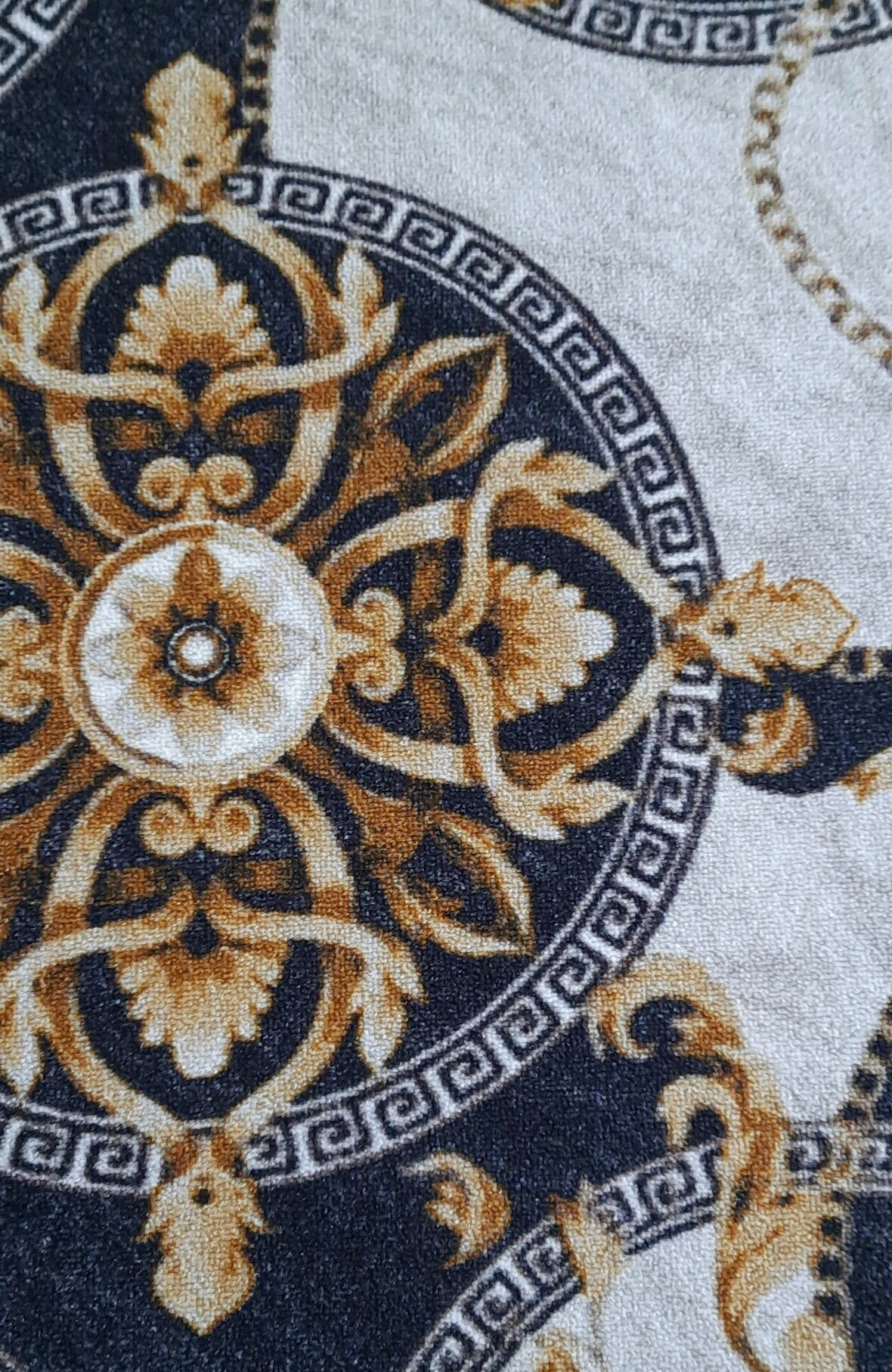 Ковровая дорожка на войлоке, Витебские ковры, с печатным рисунком, 2556, разноцветная, 0.7*1 м - фотография № 10