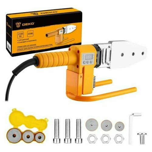 Аппарат для сварки полипропиленовых труб DEKO PPWM2100W LCD Advanced подарок на день рождения мужчине любимому папе дедушке парню 305000₽