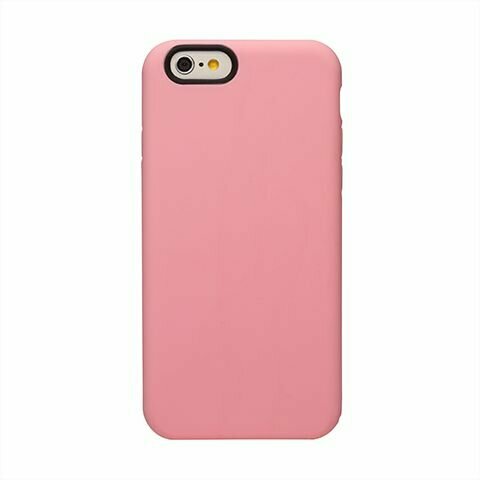 Чехол силиконовый Ozaki O! coat Macoron на Apple iPhone 6. Цвет: розовый.