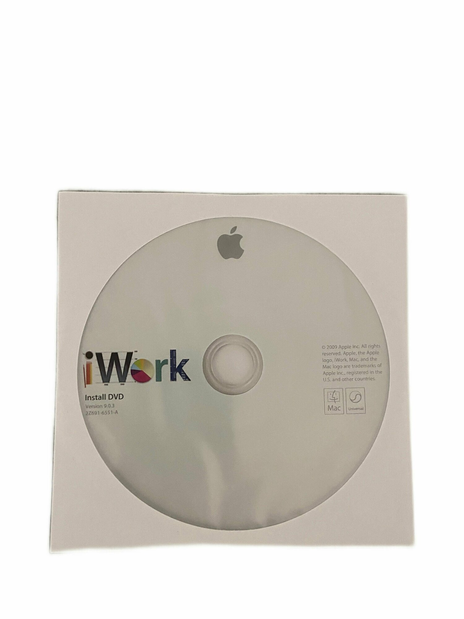 Программное Обеспечение Apple iWork '09 (MB9462M/A)