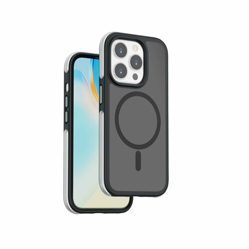 Чехол с MagSafe WIWU Air Shield Phone Case for iPhone 15 Pro 6.1" ZKK-012 (Black) черный