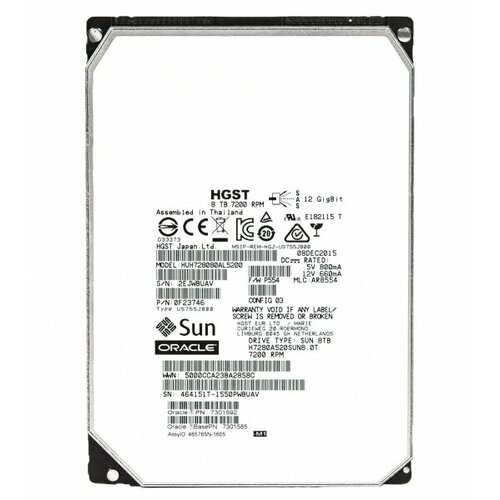 Жесткий диск Oracle 7301588 8Tb 7200 SAS 35 HDD 119990₽