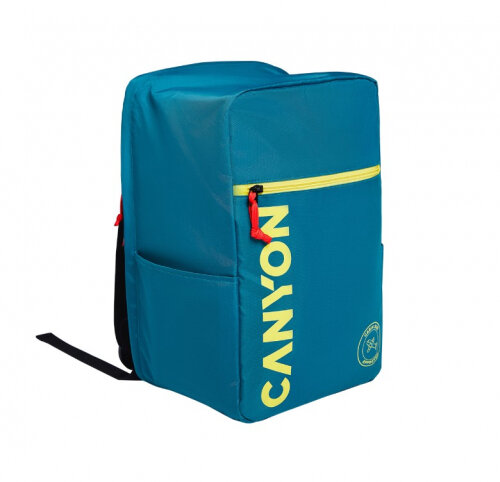 Рюкзак для ноутбука Canyon 15.6" CSZ-02 Dark Aquamarine / Lemon (CNS-CSZ02DGN01)
