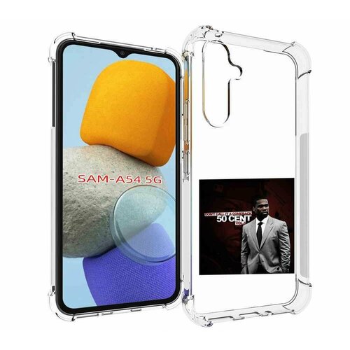 Чехол MyPads 50 Cent - Dont Call It A Comeback Vol для Samsung Galaxy A54 задняя-панель-накладка-бампер