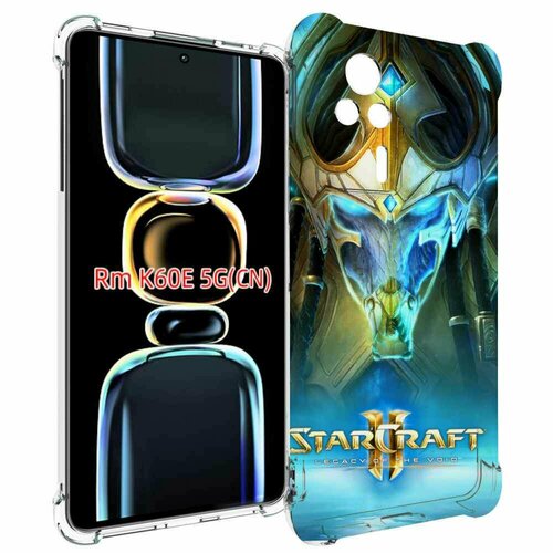 Чехол MyPads StarCraft II Legacy of the Void для Xiaomi Redmi K60E задняя-панель-накладка-бампер чехол mypads starcraft ii legacy of the void для xiaomi mi 11 экран 6 81 задняя панель накладка бампер