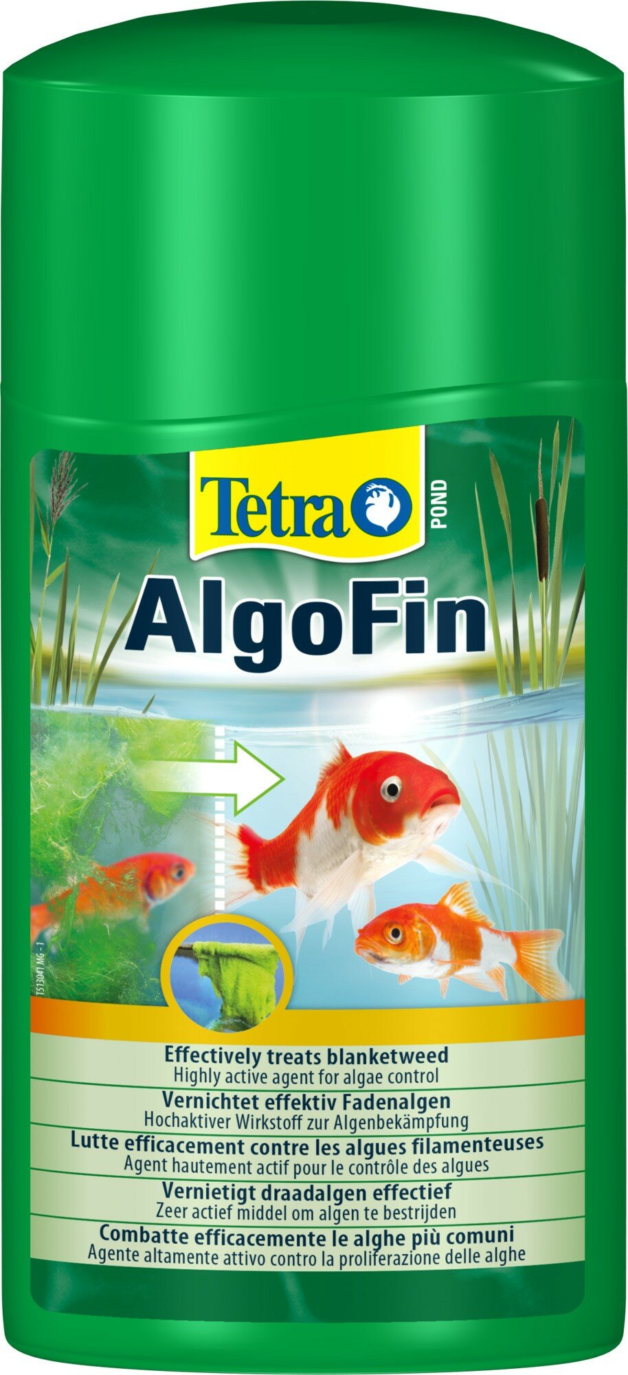 Средство для пруда Tetra Pond AlgoFin 1л против сине-зелёных водорослей и ряски