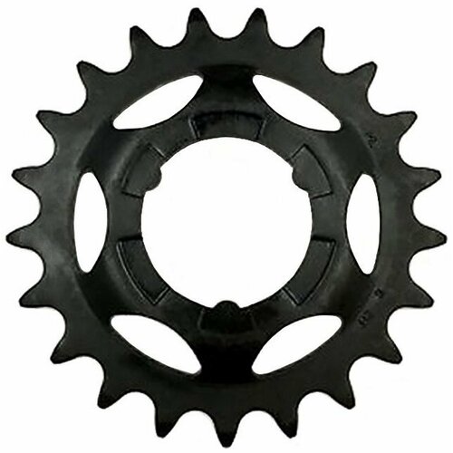 Звезда задняя Shimano 21T(2.3мм), черная, для односкоростных и планетарных втулок