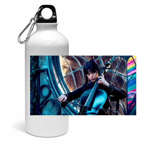 фото Спортивная бутылка уэнсдэй, wednesday №6 migom