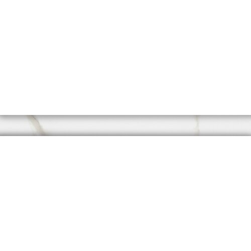 Бордюр KERAMA MARAZZI Алентежу белый матовый обрезной 30x2,5 см. 27 штук в упаковке