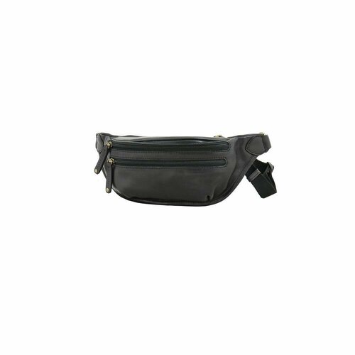 фото Сумка поясная marta ponti c29p012 preto, фактура гладкая, черный