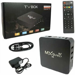 Андроид приставка для тв Smart TV Box MXQ PRO 4K / смарт приставка для телевизора 8ГБ / 128 ГБ