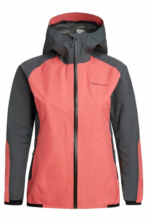 Куртка Peak Performance, размер XS, розовый, серый
