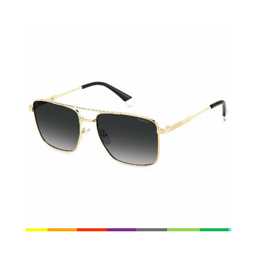 фото Солнцезащитные очки polaroid, золотой