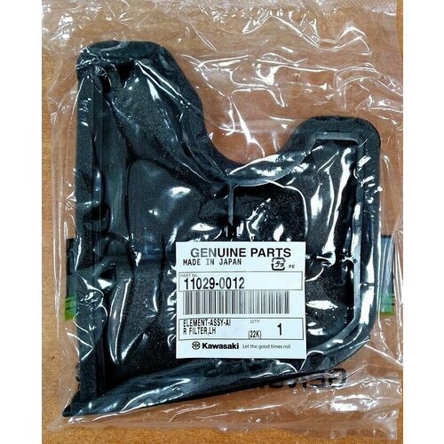Фильтр воздушный KAWASAKI W800 левый (OEM Part No. 11029-0012)