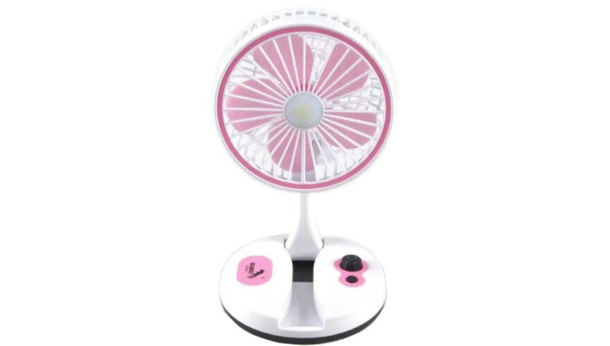 Настольный вентилятор Foldind Fan YT-M2026 Pink Folding Fan - фото №9