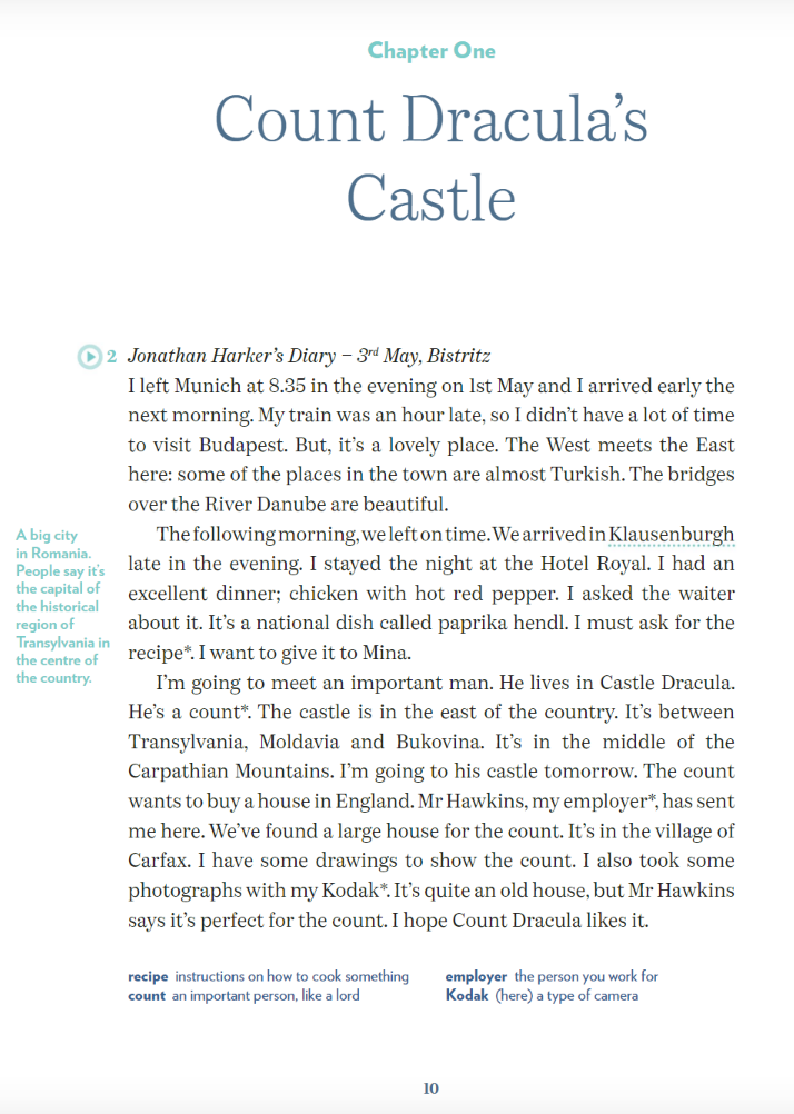 Книга ELI Graded Readers: Stage 3 (A2) Dracula - фото №8