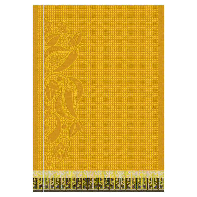 Полотенце кухонное Jacquard Francais Piments Yellow 38x54 см