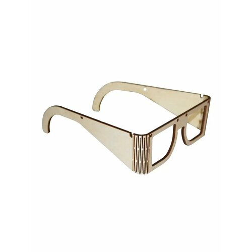 Деревянные заготовки Декупаж Очки 1 шт