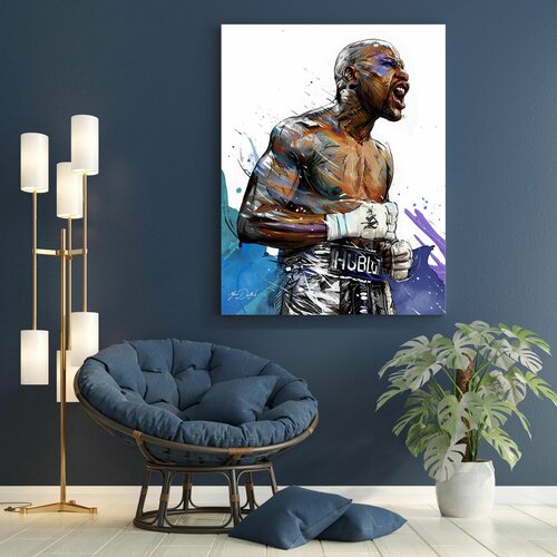 Картина Интерьерная картина на холсте с подрамником Флойд Мейвезер 5070 см 2792₽