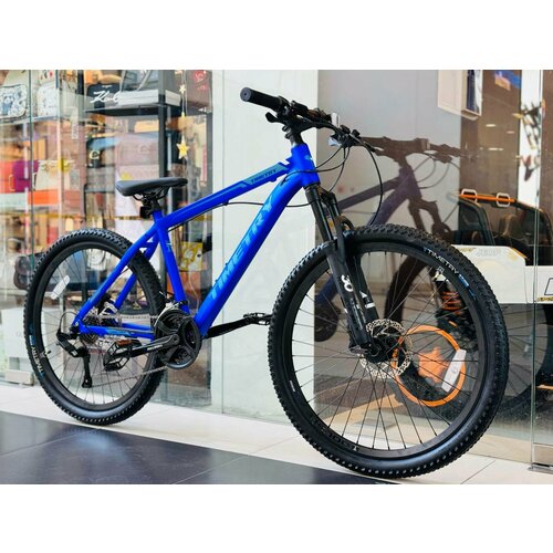 Велосипед горный скоростной TimeTry TT208 27s 26 дюймов взрослый мужской и женский для прогулки скоростной спортивный велик синий 26990₽