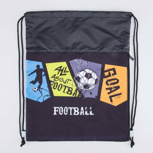 Мешок для обуви Football котофей 02708209-40 размер выс 50 см 968₽