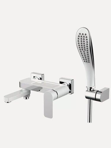 Изображение товара Смеситель для ванны GAPPO G3248 Noar, однорычажный, белый/хром, латунь