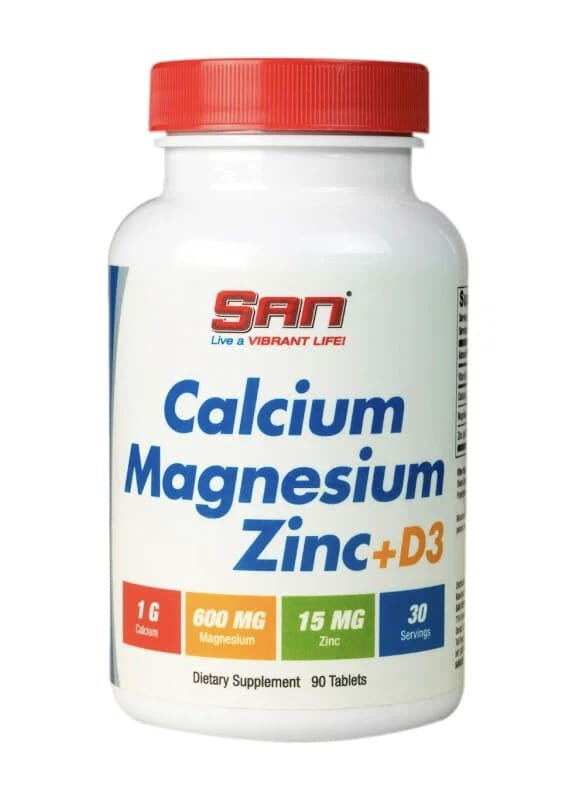 SAN Calcium Magnesium Zinc + D-3 90 таблеток