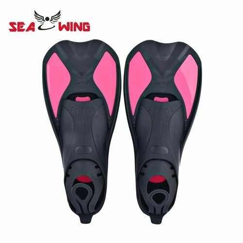 Ласты SEA WING SP-2100 розовый-черный розовый, черный, размер 35 – 36