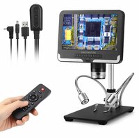 Микроскоп цифровой Andonstar AD206, дисплей 7", увеличение 500X, AD206-B, 200X