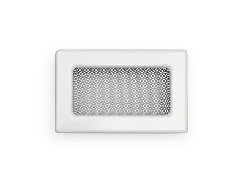 Вентиляционная решетка для камина FIRE&WOOD (Беларусь) Белая 11х17 см