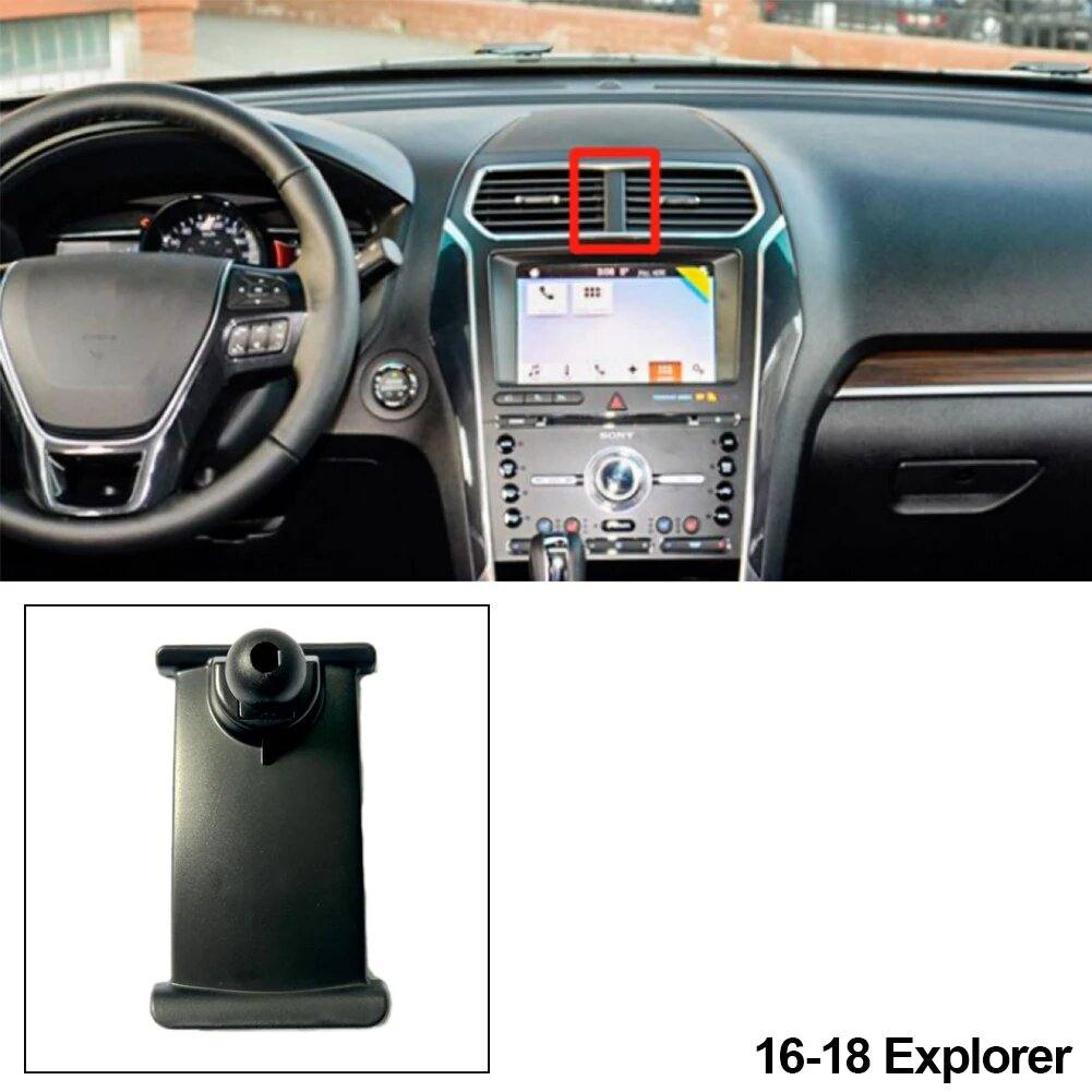 17 мм специальные крепления для автомобильного держателя телефона Ford Mondeo MK5 MK4 держатель GPS с фиксированным кронштейном базовые аксессуары для воздуховыпускного отверстия 2007-2022 16-18 Explorer