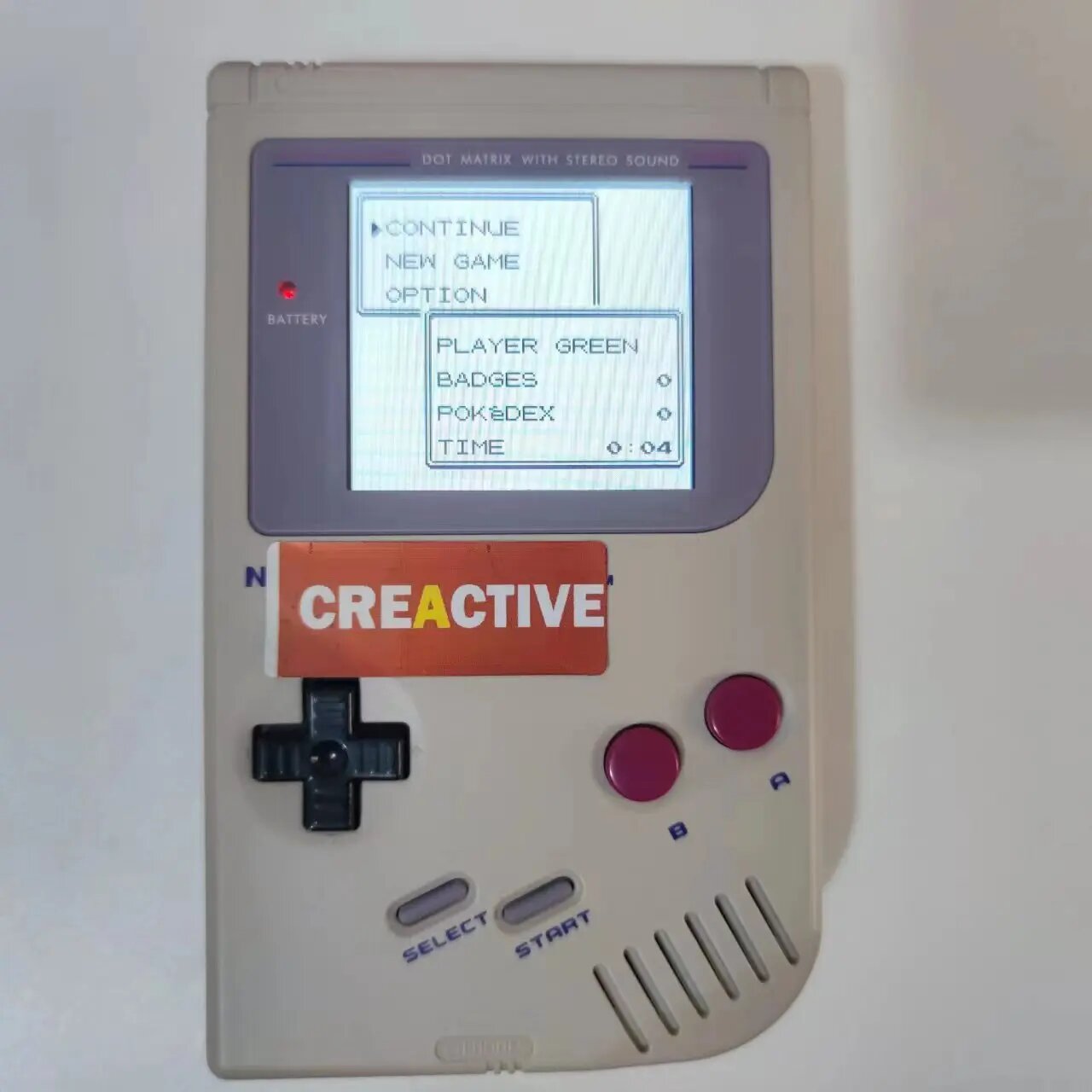 Восстановленная портативная консоль GSF для Game Boy DMG, Original Gray ips