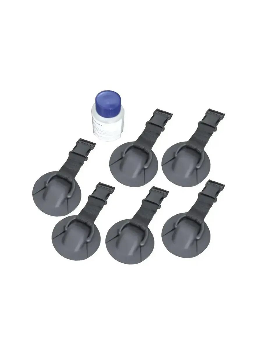 Сумка на баллон для лодки ПВХ, армированный ПВХ, цвет пиксель, 6 рым-кольца, 58x28x23 см — фото 1