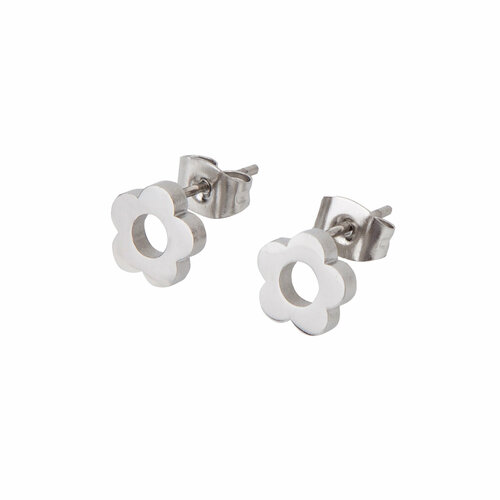 Серьги пусеты Oh Mary Did, размер 8 мм, стальной