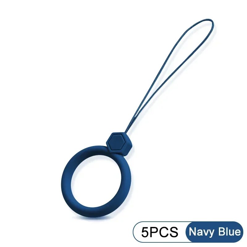 Ремешок на палец Синий 5шт Navy Blue