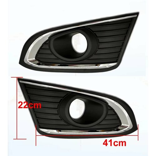 Противотуманная фара для Chevrolet Captiva 2015 2016 2017 2018 противотуманная фара противотуманная фара оболочка передняя балка решетка радиатора декоративная крышка 2PCS left and right 4523₽