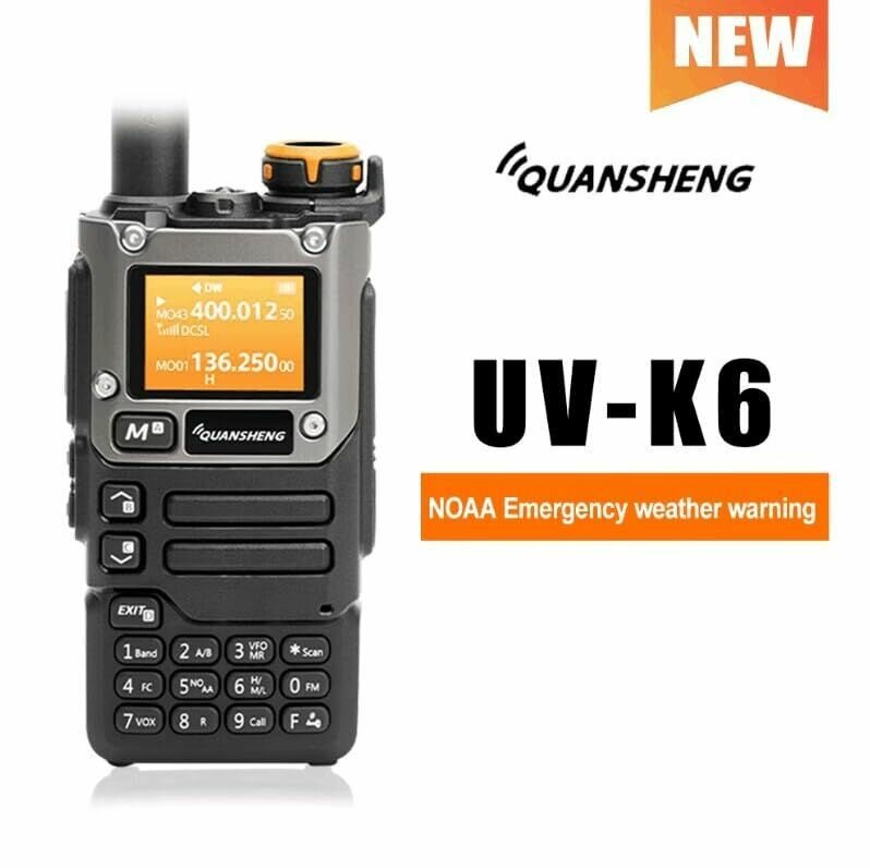 UV-K58(UV-K6) 5 Вт двухдиапазонная рация