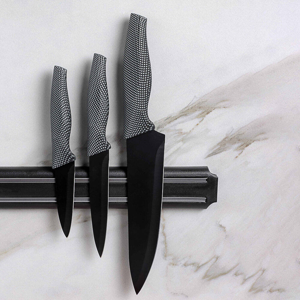 Картинки Магнитный держатель для ножей VETTA, 50x5 см/ магнит для ножей на стену/ подставка для ножей