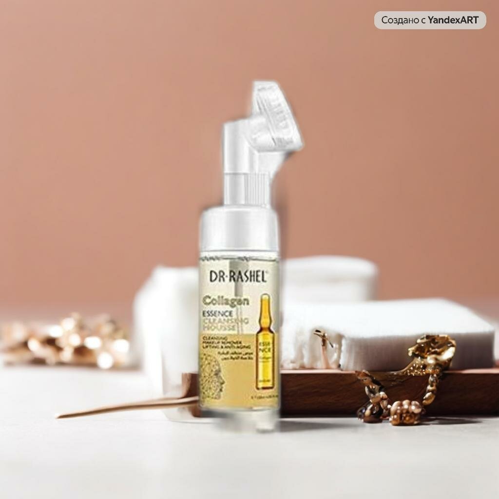 Очищающий мусс Dr.Rashel "Collagen Essence", с коллагеном, 125мл